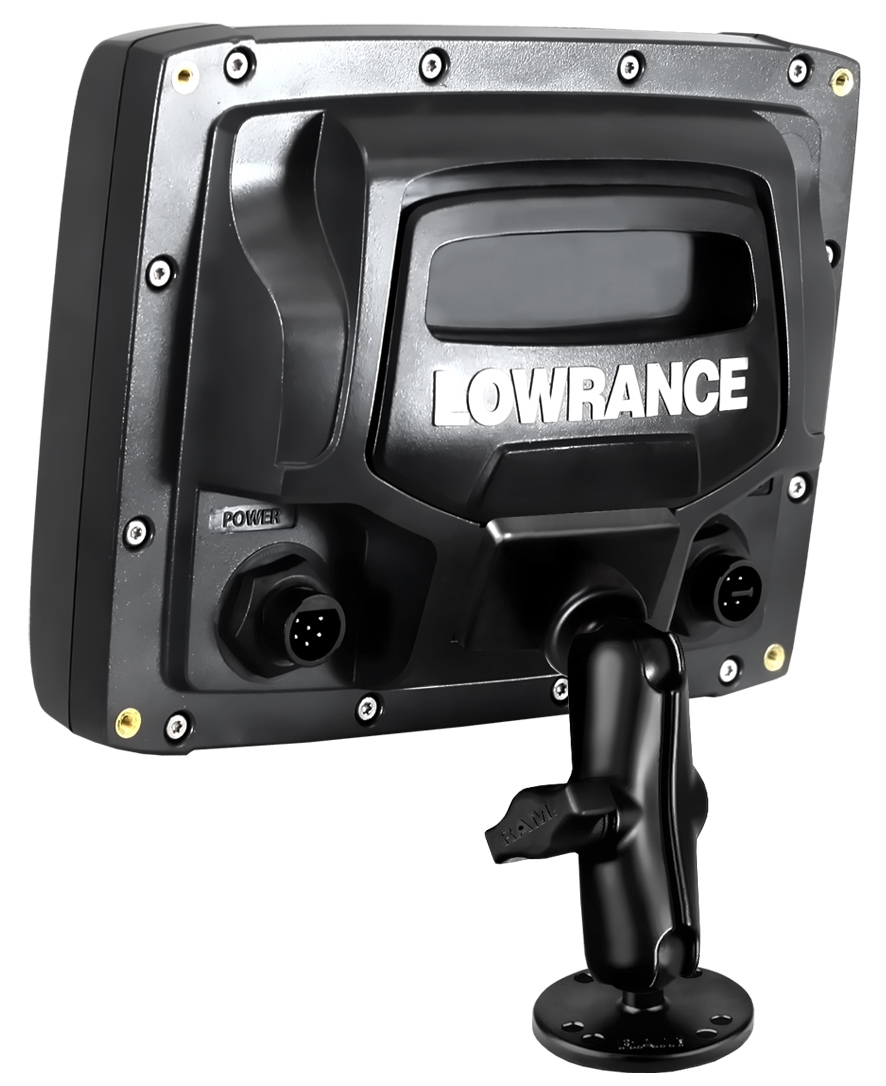 RAM-B-101-LO11 RAM Mount Lowrance Elite-5 & Mark-5 Fishfinder 